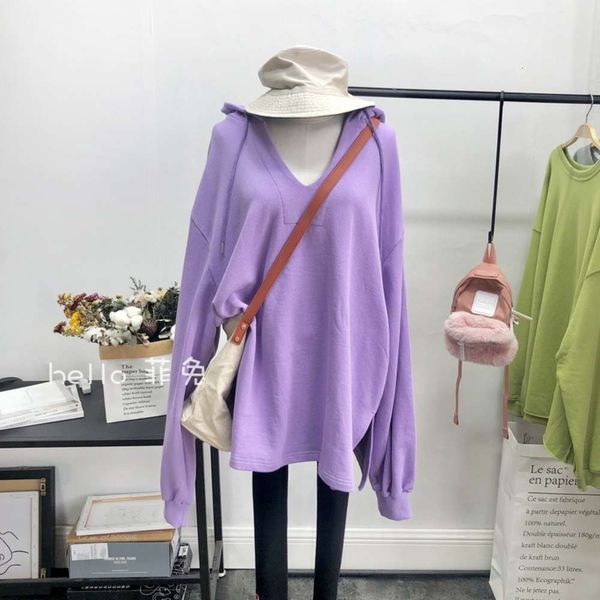 women's hoodies & sweatshirts hoodie ins super fire sweater spring and autumn thin 2021 korean fashion v-neck medium length loose hoode, Black
women's hoodies & sweatshirts hoodie ins super fire sweater spring and autumn thin 2021 korean fashion v-neck medium length loose hoode, Black