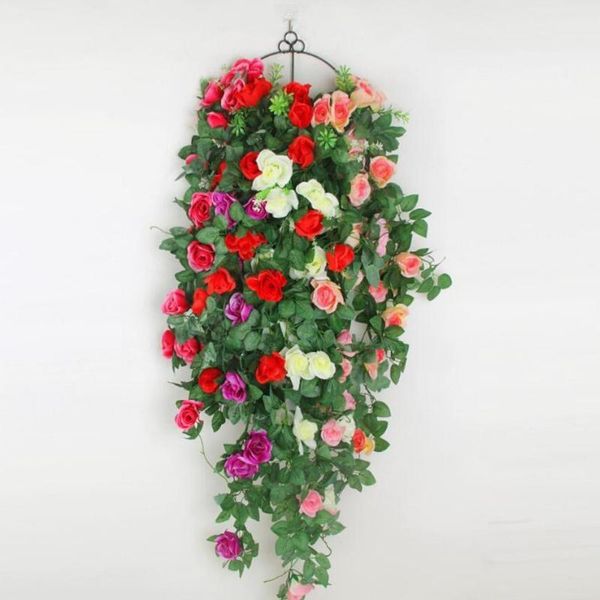 decorative flowers & wreaths artificial flower rattan fake plant vine decoration wall hanging roses string home wedding party backdrop decor
decorative flowers & wreaths artificial flower rattan fake plant vine decoration wall hanging roses string home wedding party backdrop decor