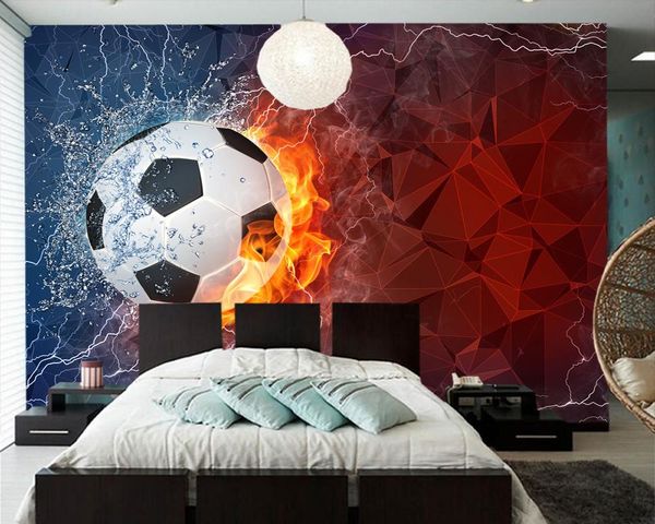 wallpapers custom papel de parede infantil,soccer ball in water and fire for children room sitting wall waterproof wallpaper
wallpapers custom papel de parede infantil,soccer ball in water and fire for children room sitting wall waterproof wallpaper