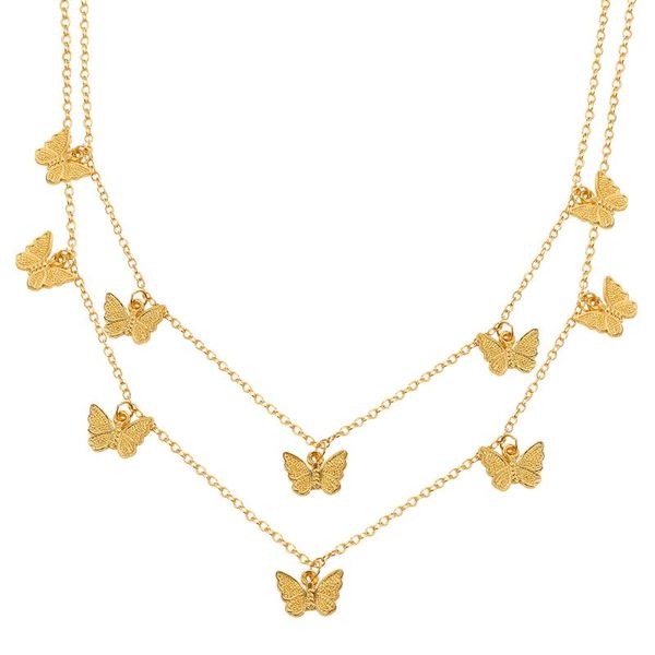 pendant necklaces bohemian acrylic candy color butterfly necklace statement for women jewelry gifts, Silver 
pendant necklaces bohemian acrylic candy color butterfly necklace statement for women jewelry gifts, Silver