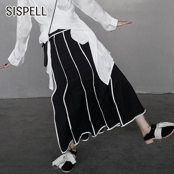 skirts sispell autumn striped for women elastic high waist loose hit colors women's long skirt fashion casual clothes, Black
skirts sispell autumn striped for women elastic high waist loose hit colors women's long skirt fashion casual clothes, Black