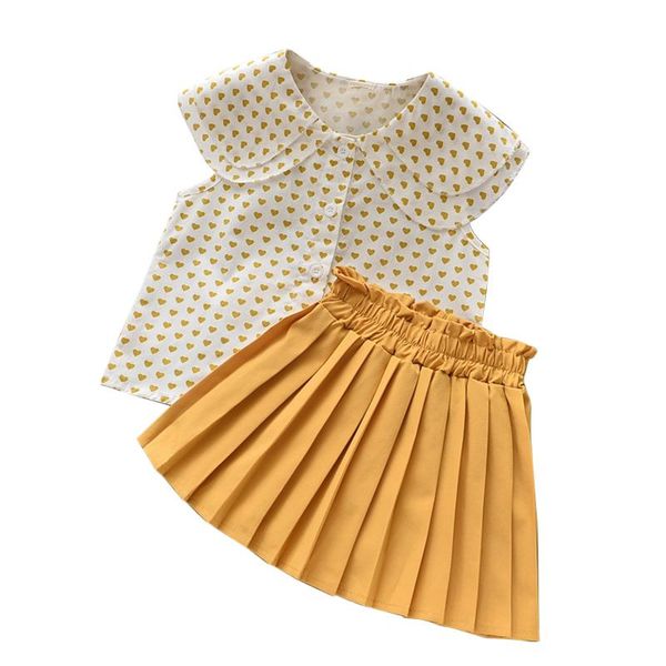 clothing sets #vw baby kids girls set sleeveless heart print t-shirt folding skirt clothes outfit summer casual vetement fille, White
clothing sets #vw baby kids girls set sleeveless heart print t-shirt folding skirt clothes outfit summer casual vetement fille, White