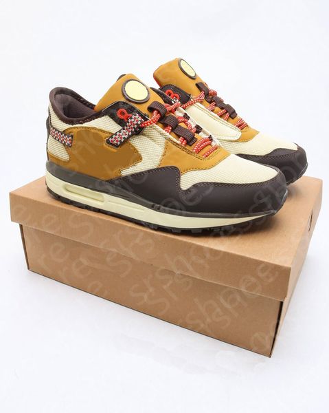 wheat cushoin 1s ts cactus jack men shoes baroque brown sneakers basketball jumpman reflective speckled laces women running athletic trainer, White;red
wheat cushoin 1s ts cactus jack men shoes baroque brown sneakers basketball jumpman reflective speckled laces women running athletic trainer, White;red