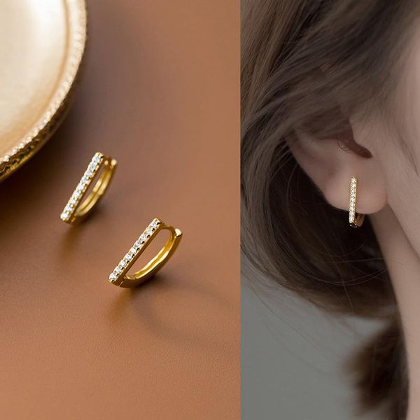 hoop & huggie ponykiss classic 925 sterling silver zircon letter earrings for women party fine jewelry prevent allery accessory gift, Golden;silver
hoop & huggie ponykiss classic 925 sterling silver zircon letter earrings for women party fine jewelry prevent allery accessory gift, Golden;silver
