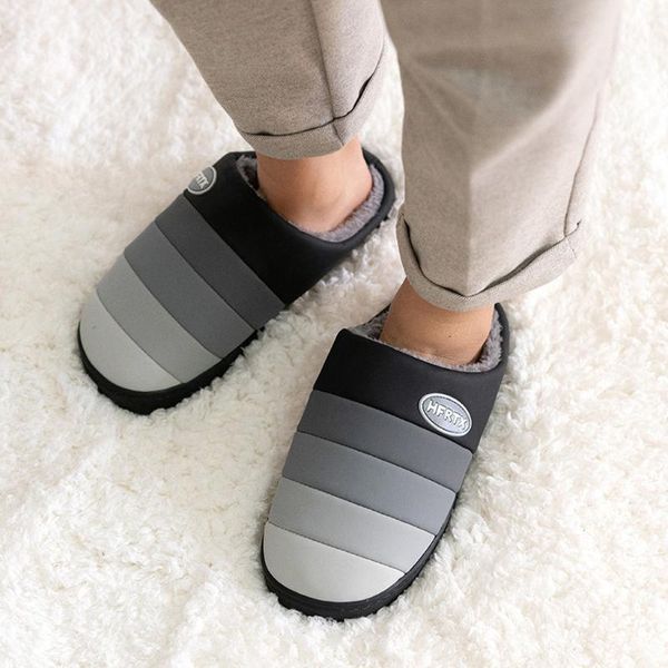 striped home slipper men shoes arrival winter slippers non-slip indoors bedroom floor warm zapatos de mujer, Black
striped home slipper men shoes arrival winter slippers non-slip indoors bedroom floor warm zapatos de mujer, Black
