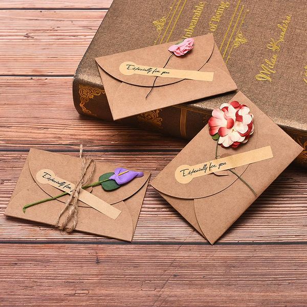 flower wedding party invitation envelopes retro diy kraft paper greeting card with envelope handmade dry cards
flower wedding party invitation envelopes retro diy kraft paper greeting card with envelope handmade dry cards