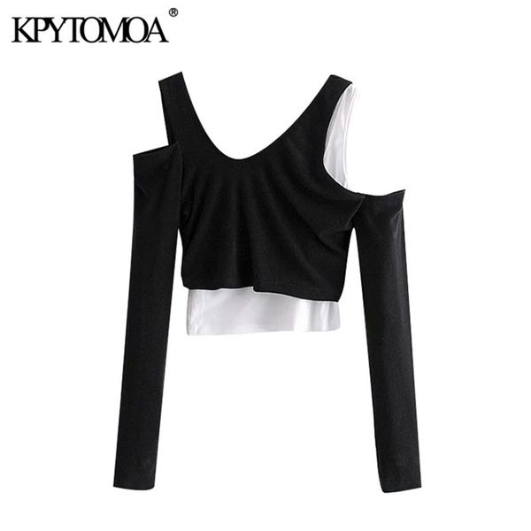 women fashion hollow out patchwork cropped blouses long sleeve asymmetrical female shirts chic 210420, White
women fashion hollow out patchwork cropped blouses long sleeve asymmetrical female shirts chic 210420, White