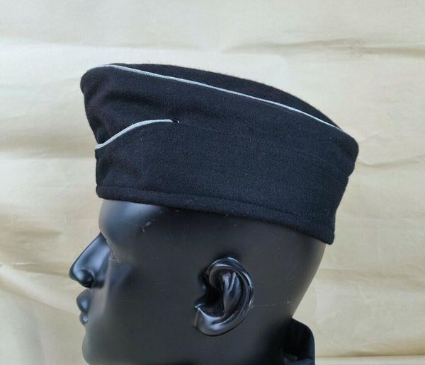 wide brim hats wwii german wh wehrmacht officer black wool garrison cap hat full size, Blue;gray
wide brim hats wwii german wh wehrmacht officer black wool garrison cap hat full size, Blue;gray