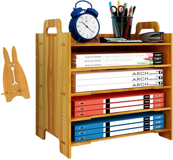wooden desk file storage rack, sorting racks, bookshelf penholder suitable for office household items
wooden desk file storage rack, sorting racks, bookshelf penholder suitable for office household items