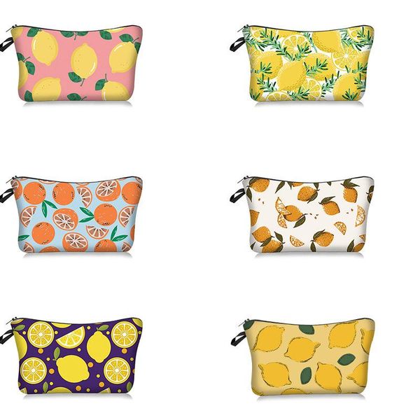 cosmetic bags & cases make-up women fruit lemon series bag hand travel storage and wash
cosmetic bags & cases make-up women fruit lemon series bag hand travel storage and wash