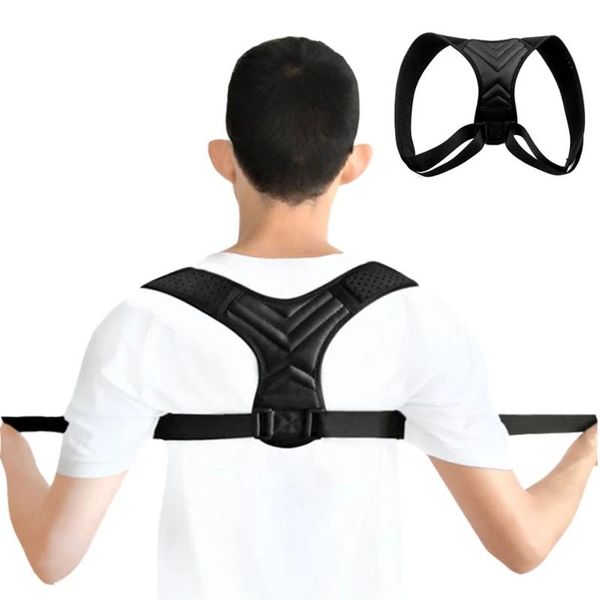 back support posture corrector, used to relieve and shoulder pain, adjust the correct posture, adjustable correction belt, Black;blue
back support posture corrector, used to relieve and shoulder pain, adjust the correct posture, adjustable correction belt, Black;blue