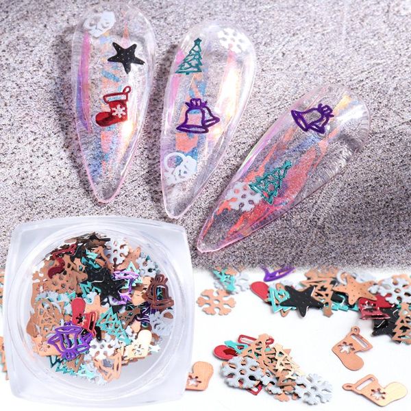 nail art decorations colorful sequins snowflakes christmas 3d santa xmas tree star glitter flakes manicure design gln21-3, Silver;gold
nail art decorations colorful sequins snowflakes christmas 3d santa xmas tree star glitter flakes manicure design gln21-3, Silver;gold