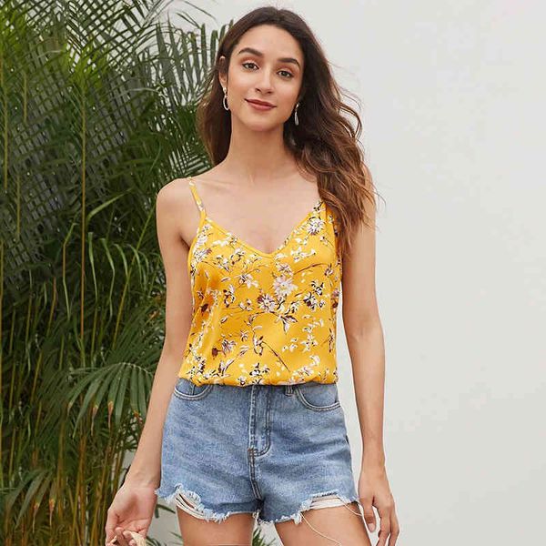 women floral print v neck sling vest summer ladies new backless loose boho beach holiday tank 210416, White
women floral print v neck sling vest summer ladies new backless loose boho beach holiday tank 210416, White