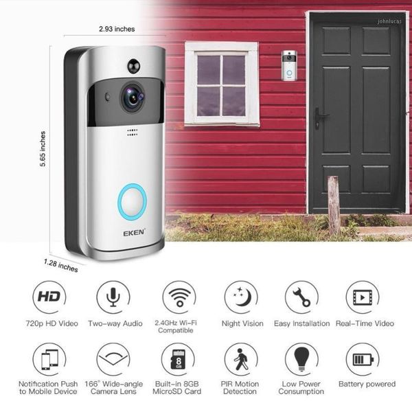 smart video doorbell wireless wifi anti-theft truly wire-camera indoor chime phone intercom security door ring doorbells1
smart video doorbell wireless wifi anti-theft truly wire-camera indoor chime phone intercom security door ring doorbells1