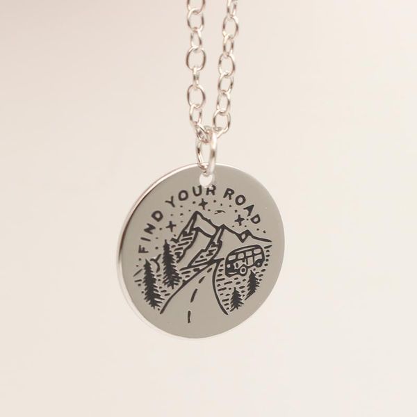 pendant necklaces sun moon mountain necklace inspirational adventure travel jewelry hiking camping keychain nature wilderness trees charm, Silver
pendant necklaces sun moon mountain necklace inspirational adventure travel jewelry hiking camping keychain nature wilderness trees charm, Silver