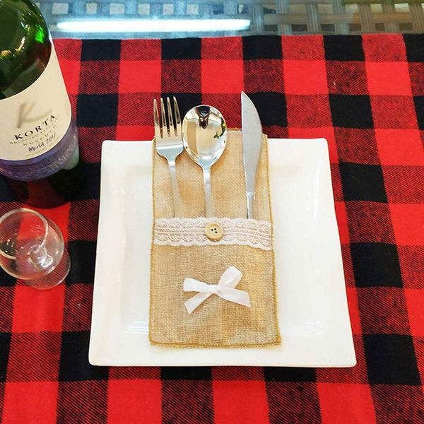 hanging baskets 10 x burlap lace utensil holders vintage cutlery pouch knifes forks bag for wedding bridal shower tableware christmas party
hanging baskets 10 x burlap lace utensil holders vintage cutlery pouch knifes forks bag for wedding bridal shower tableware christmas party