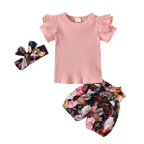 clothing sets baby girl clothes summer outfits ruffle t-shirt floral shorts headband toddler kids set for girls 6months-5years, White
clothing sets baby girl clothes summer outfits ruffle t-shirt floral shorts headband toddler kids set for girls 6months-5years, White