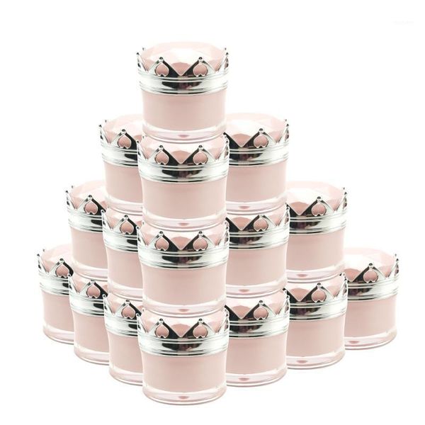 15pcs empty 5g/10g/15g acrylic crown jar cosmetics packaging jars pot makeup eye cream eyeshadow nail powder packing box storage bottles &1
15pcs empty 5g/10g/15g acrylic crown jar cosmetics packaging jars pot makeup eye cream eyeshadow nail powder packing box storage bottles &1