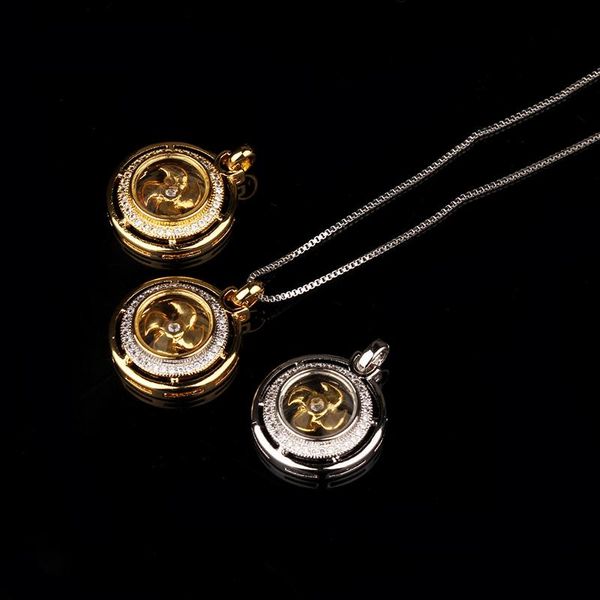 fashion rotatable windmill pendant necklaces cubic zirconia pave gold silver color crystal necklace jewelry women men gift
fashion rotatable windmill pendant necklaces cubic zirconia pave gold silver color crystal necklace jewelry women men gift