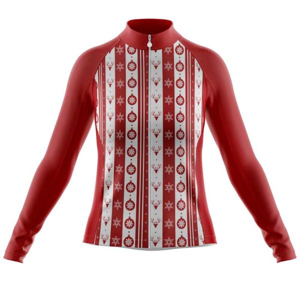 christmas women cycling shirt red long sleeve bike jersey snowflake print riding clothing,tyz517-02 racing jackets, Black;red
christmas women cycling shirt red long sleeve bike jersey snowflake print riding clothing,tyz517-02 racing jackets, Black;red