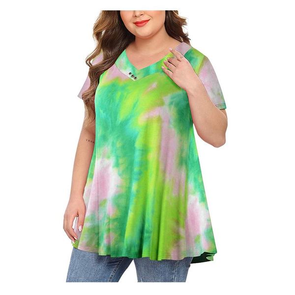 women's t-shirt large size women v-neck button short-sleeved printed loose pullover print casual t shirts basic streetwear t-shirts, White
women's t-shirt large size women v-neck button short-sleeved printed loose pullover print casual t shirts basic streetwear t-shirts, White