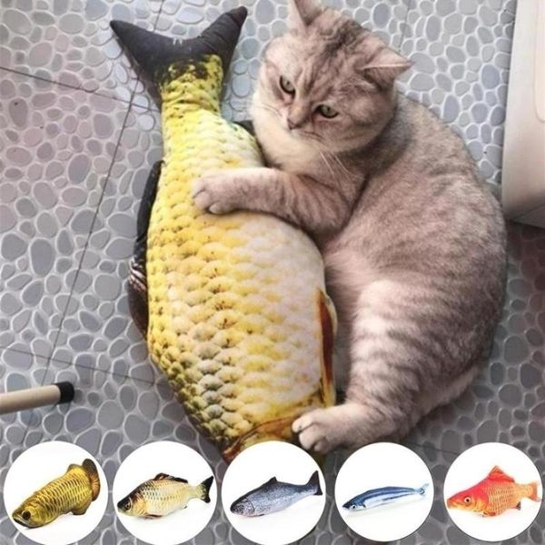 cat toys creative 3d fish shape toy stuffed pillow doll simulation soft plush catnip playing for pet interactive gifts
cat toys creative 3d fish shape toy stuffed pillow doll simulation soft plush catnip playing for pet interactive gifts