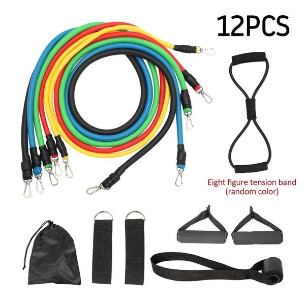 resistance bands 12pcs outdoor fitness set elastic bodybuilding resistant sport rubber expander
resistance bands 12pcs outdoor fitness set elastic bodybuilding resistant sport rubber expander