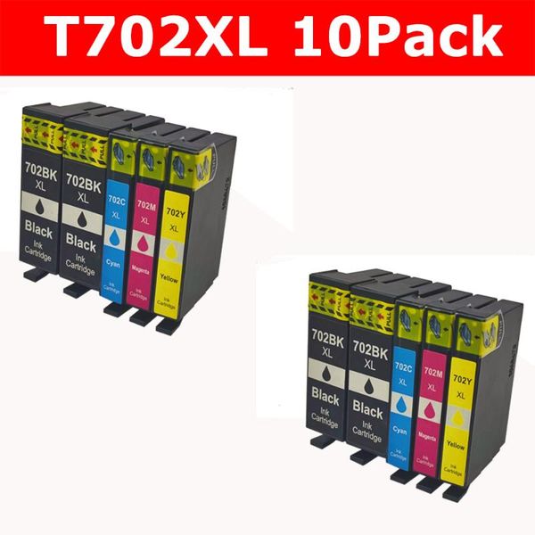 ink cartridege replacement for 702 xl 702xl used workforce pro wf-3720 wf-3730 wf-3733 all-in-one printer, 5 pack cartridges
ink cartridege replacement for 702 xl 702xl used workforce pro wf-3720 wf-3730 wf-3733 all-in-one printer, 5 pack cartridges