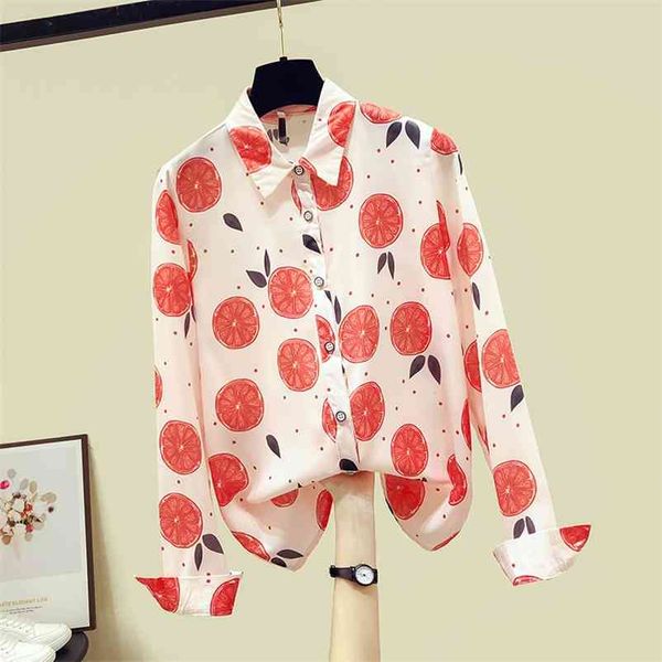 korean style autumn fashion women's turn down collar orange print shirt ladies long sleeves blouses shirts a3794 210519, White
korean style autumn fashion women's turn down collar orange print shirt ladies long sleeves blouses shirts a3794 210519, White