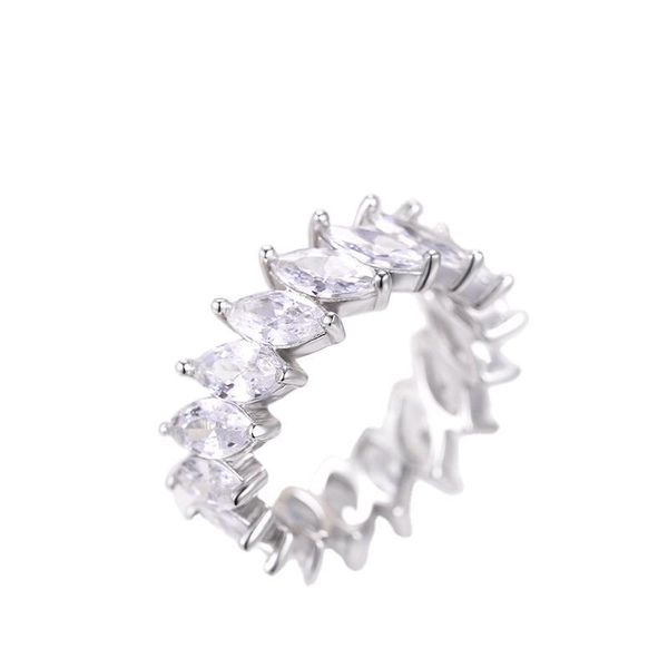 sterling silver full eternity row drill ring wedding engagement bridal rings for women party lover jewelry gifts cluster, Golden;silver
sterling silver full eternity row drill ring wedding engagement bridal rings for women party lover jewelry gifts cluster, Golden;silver