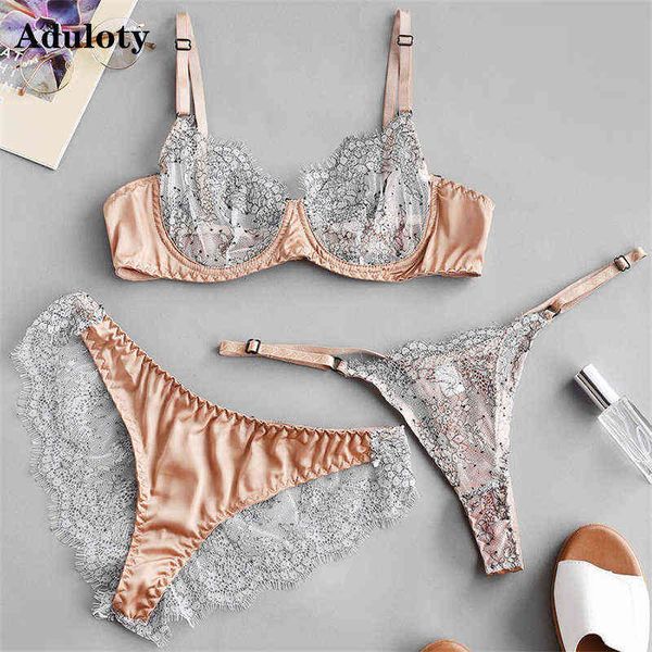 nxy set women' eyelashes lace stitching underwear underwire bra and panties three-piece thin mesh see-through erotic lingerie 1127, Red;black
nxy set women' eyelashes lace stitching underwear underwire bra and panties three-piece thin mesh see-through erotic lingerie 1127, Red;black