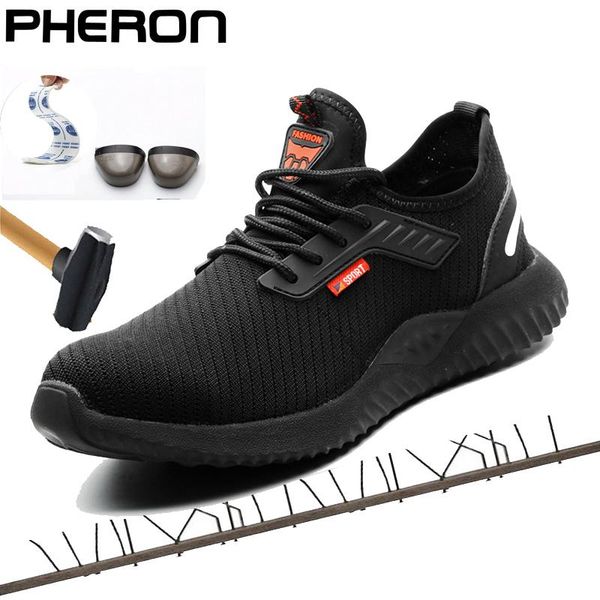 boots indestructible shoes men safety work puncture-proof lightweight sneakers male drop, Black
boots indestructible shoes men safety work puncture-proof lightweight sneakers male drop, Black
