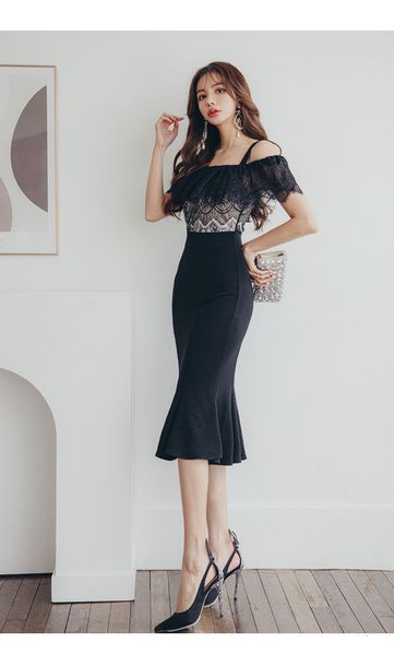 casual dresses self portait women summer lace slash neck backless vintage elegant mermaid dress d04x, Black;gray
casual dresses self portait women summer lace slash neck backless vintage elegant mermaid dress d04x, Black;gray
