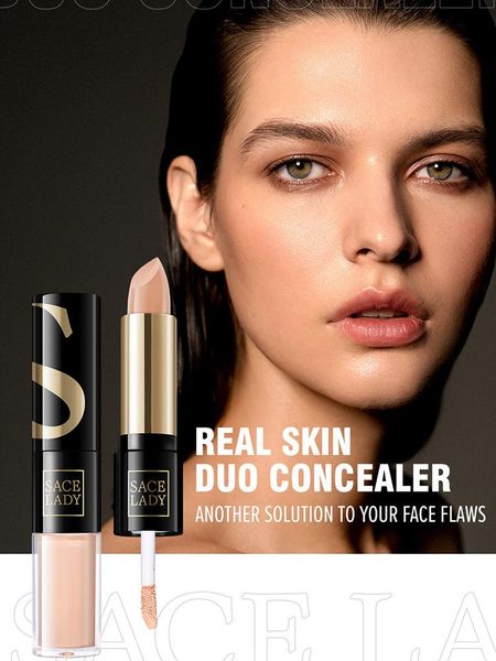 makeup brushes 6 colors double-head concealer pen long-lasting moisturizing liquid waterproof contour stick full coverage foundation 
makeup brushes 6 colors double-head concealer pen long-lasting moisturizing liquid waterproof contour stick full coverage foundation