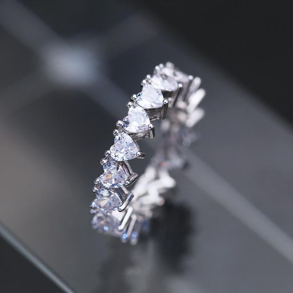 wedding rings aphseem luxury eternity promise ring cz engagement band for women men finger party jewelry gifts, Slivery;golden
wedding rings aphseem luxury eternity promise ring cz engagement band for women men finger party jewelry gifts, Slivery;golden