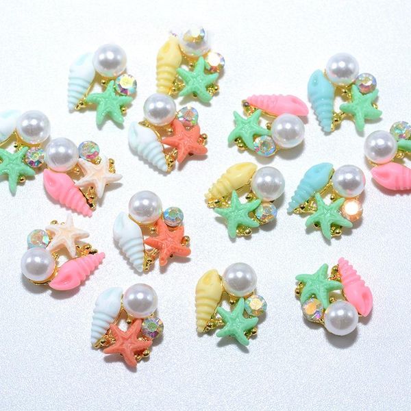nail art decorations 10pcs decoration lovely shell starfish pearl designs alloy with acrylics for tips beauty, Silver;gold
nail art decorations 10pcs decoration lovely shell starfish pearl designs alloy with acrylics for tips beauty, Silver;gold