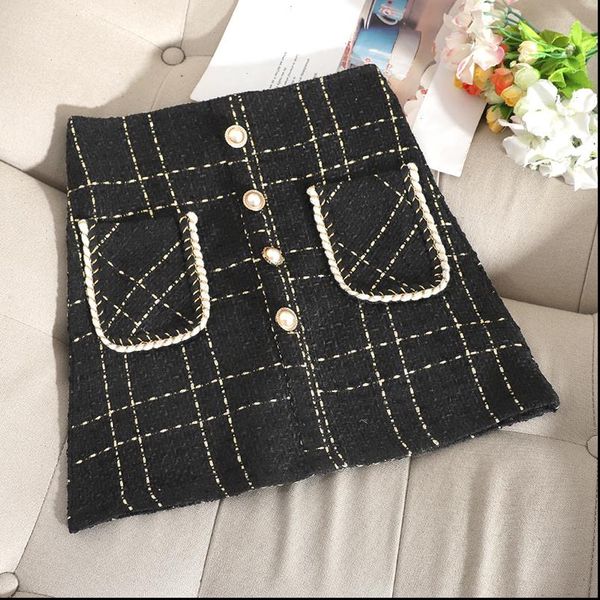 autumn winter womens skirts women skirt korean style plaid tweed slim high waist a line female ll823, Black
autumn winter womens skirts women skirt korean style plaid tweed slim high waist a line female ll823, Black