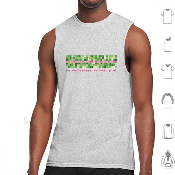 on wednesdays we wear pink code font tank vest sleeveless programmer coder github programming, White;black
on wednesdays we wear pink code font tank vest sleeveless programmer coder github programming, White;black