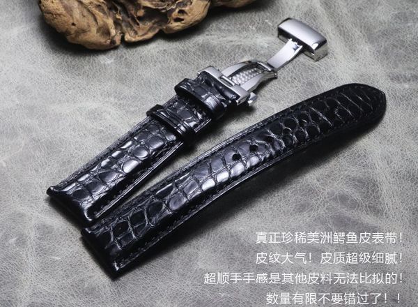 watch bands comfortable crocodile skin strap soft leather watchband butterfly buckle band 18 19 20 21 22mm men women luxury straps, Black;brown
watch bands comfortable crocodile skin strap soft leather watchband butterfly buckle band 18 19 20 21 22mm men women luxury straps, Black;brown
