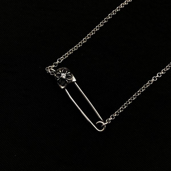 ch cross brooch with diamond short necklace s925 sterling sier single clavicle chain choker tide sier, Silver
ch cross brooch with diamond short necklace s925 sterling sier single clavicle chain choker tide sier, Silver