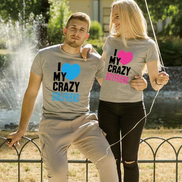 women's t-shirt 2021 couple tees summer love printed clothing lovers casual cotton short sleeve shirts loose for crop girls, White 
women's t-shirt 2021 couple tees summer love printed clothing lovers casual cotton short sleeve shirts loose for crop girls, White