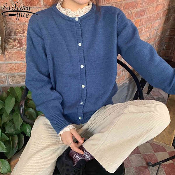 winter clothes women solid knitted cardigans long sleeve single-breasted sweater short casual o-neck 11324 210427, White
winter clothes women solid knitted cardigans long sleeve single-breasted sweater short casual o-neck 11324 210427, White