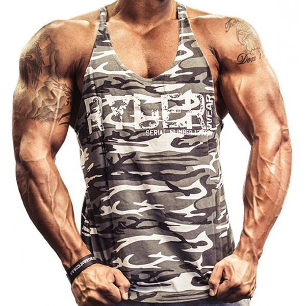 men' tank gyms camouflage print singlets mens shirt ,bodybuilding equipment fitness men ' golds stringer clothes chtj, White;black
men' tank gyms camouflage print singlets mens shirt ,bodybuilding equipment fitness men ' golds stringer clothes chtj, White;black