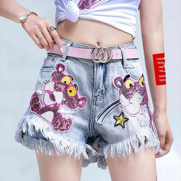 summer sequin embroidery cartoon denim womens short college wind hole tassel jeans lady wide leg female 187, White;black
summer sequin embroidery cartoon denim womens short college wind hole tassel jeans lady wide leg female 187, White;black