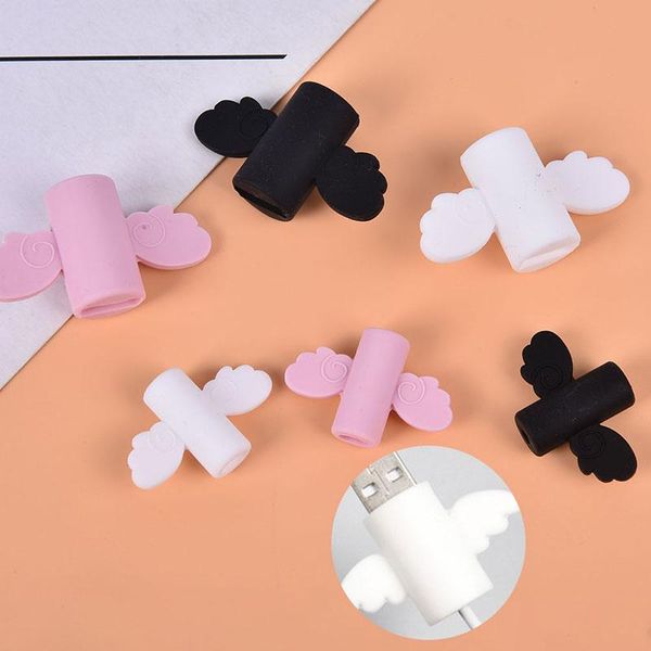 hooks & rails 2pcs cute angel wing cable protector usb winder organizer holder for phone
hooks & rails 2pcs cute angel wing cable protector usb winder organizer holder for phone