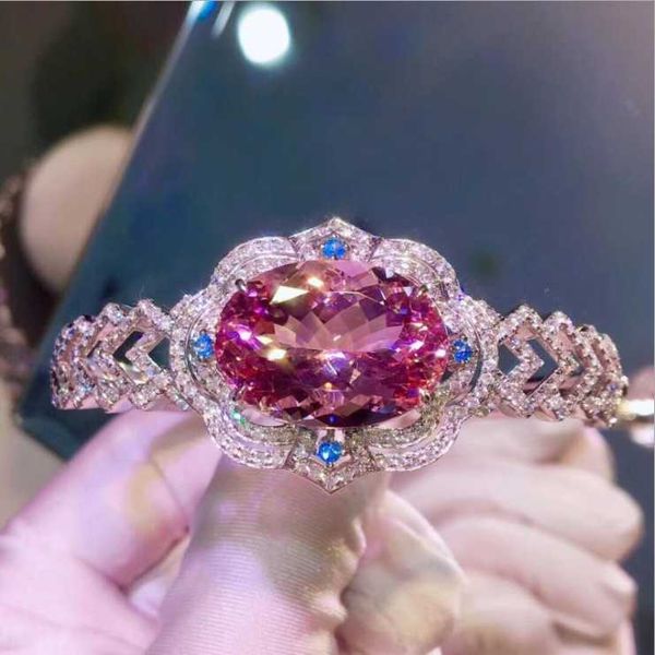 bangle natural pink women bracelet with diamonds luxury noble royal jewelry, Black
bangle natural pink women bracelet with diamonds luxury noble royal jewelry, Black