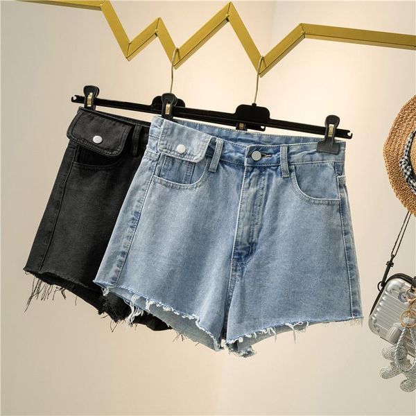 women's jeans wllwlp summer street rough edges woman fashion high waist do old irregular loose denim shorts 122, Blue
women's jeans wllwlp summer street rough edges woman fashion high waist do old irregular loose denim shorts 122, Blue