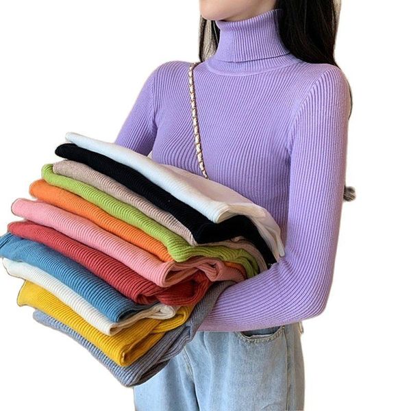 women's sweaters autumn and winter for women 2021 slim-fit, high-necked long-sleeved bottoming shirt, thin sweater, knit sweat, White;black
women's sweaters autumn and winter for women 2021 slim-fit, high-necked long-sleeved bottoming shirt, thin sweater, knit sweat, White;black