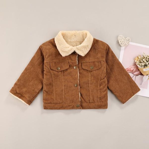 jackets toddler baby boys girls corduroy coat autumn winter children long sleeve lapel buttons warm loose fashion jacket clothes, Blue;gray
jackets toddler baby boys girls corduroy coat autumn winter children long sleeve lapel buttons warm loose fashion jacket clothes, Blue;gray