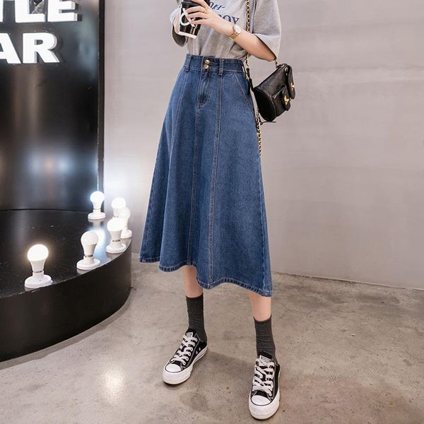 skirts coigarsam 4xl plus size loose women long skirt spring summer high waist blue 6913, Black
skirts coigarsam 4xl plus size loose women long skirt spring summer high waist blue 6913, Black
